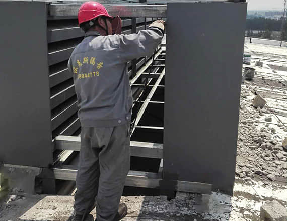 大型空分車(chē)間屋面通風(fēng)散熱消聲系統(tǒng)