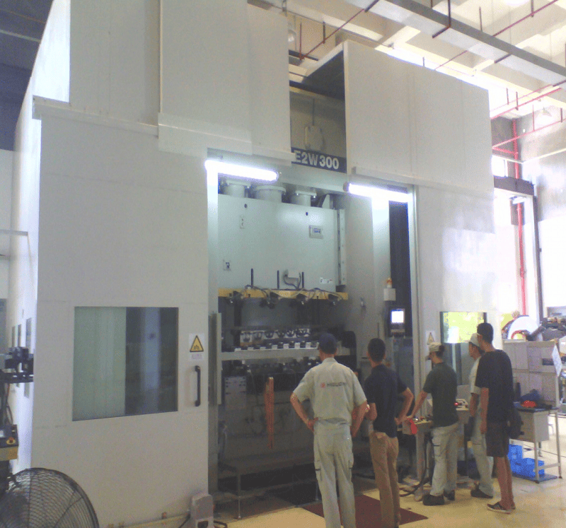 沖床聲音太大怎么解決？